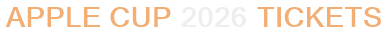 Apple Cup 2026 Tickets
